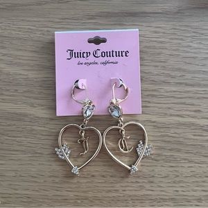 Juicy coture earrings